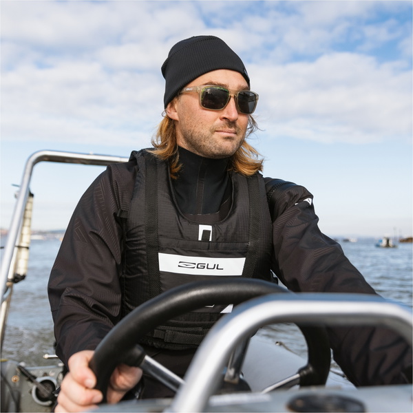 2026 Gul Mens Dartmouth Eclip Zip Drysuit GM0378-B9 - Black